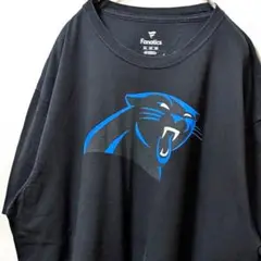 ファナティク スNFLパンサーズ#68コーチ Tシャツブラック黒2XL古着