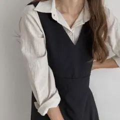 LAUIR/2wayサロペットスカート