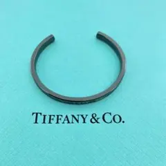 ティファニー Tiffany 1837 カフ チタン バングル ナロー
