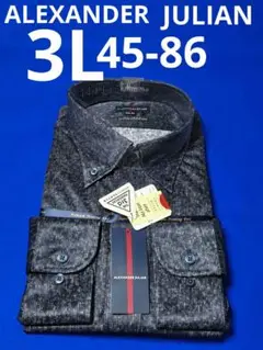 ♦ ALEXANDER JULIAN ♦3L 45-86♦ メンズワイシャツ長袖