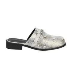 新品未使用　GIDEAL python mule ホワイト