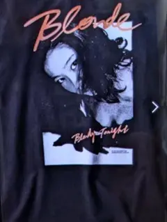 中森明菜　zozo Blonde Tシャツ　新品　Lサイズ 中森明菜×「ゾゾヴィラ」 第2弾は「BLONDE」をイメージしたT