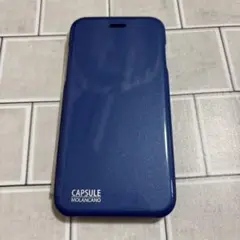 iPhone8ケース　手帳型　ブルー