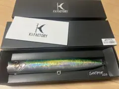 §§K`s FACTORY サートポップ225/ロブスターオリジナルカラー ルアー ポッパー 未使用品(S) K`s FACTORY サートポップ225/ロブスターオリジナルカラー