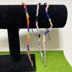 ミサンガ アンクレット 三本セット 定形外 319