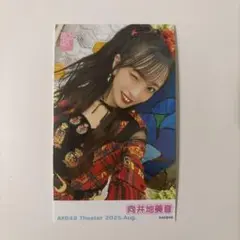 AKB48 向井地美音 劇場 ピンポン 生写真 2025 8月