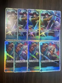 クロコダイル ミホーク sr バギーデッキパーツ　ワンピースカード