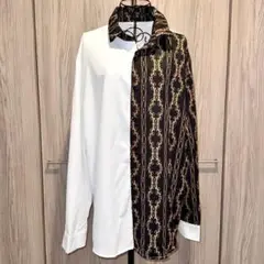 【新品未使用】男女兼用　メンズ　レディース　シャツ　ジャケット　バロック柄　②