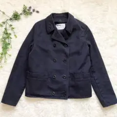 【美品】MHLマーガレットハウエル コットン ダブル ショートコート