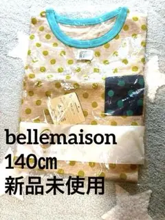 【新品未使用】ベルメゾン　ドット柄Tシャツ