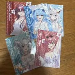 13ホロライブ　DMMスクラッチ　E賞　複製メッセージ入りブロマイド　5種　2