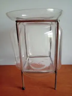 アイアン・ガラス容器　（難あり）