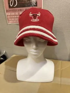 ミッチェルアンドネス　シカゴブルズ　ニットハット クロチェットハット