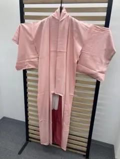 ピンク 絹製着物