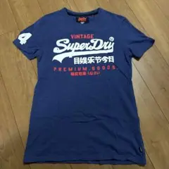 【日本未発売】SuperDry ブルーTシャツ サイズS