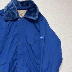 未使用品　90s 【企業ジャンパー】 NTT キルティングジャケット　防寒上衣