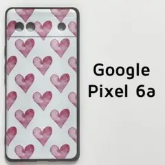 Google Pixel 6a カバー レッド ハート