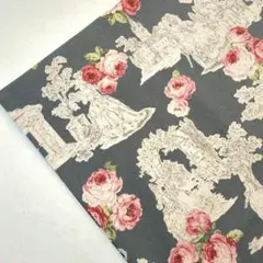 コットンリネンキャンバス｜トワルローズ プリント