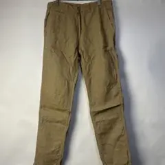 ジャーナルスタンダード　ベージュ リネン　麻100 パンツ