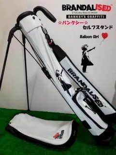 バンクシー☆セルフスタンド☆BRANDALISED☆Balloon Girl