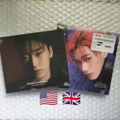 【未開封】ATEEZ サン US UK アルバム トレカ シングル