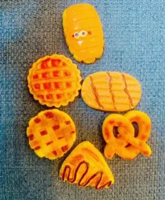 パン・お菓子形マグネット 6個セット