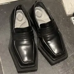 melt the lady 厚底ローファー meltthelady square loafer スクエアローファー - メルカリ