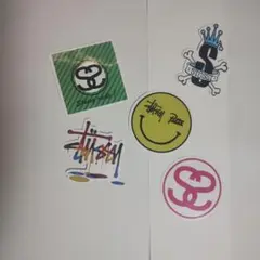 Stussy ステッカーセット 多色