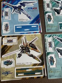 機動戦士ガンダムエクストリームバーサスオーバーブーストアクスタ&未使用2カード
