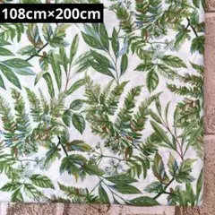 USAコットンシーチング生地 リーフ NORTHCOTTO 2m