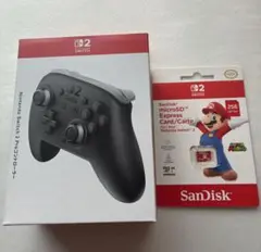 Switch2 Proコントローラー SanDisk ExpressCard