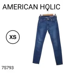 AMERICAN HOLIC アメリカンホリック スキニーデニム パンツ XS