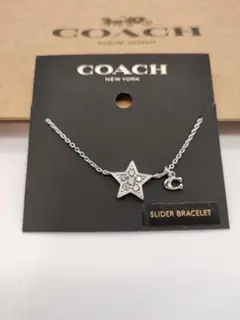COACH コーチ ブレスレット スライダー シルバー スター 新品未使用