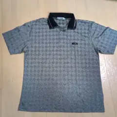 DUNLOP ダイヤモンドパターン ポロシャツ LLサイズ