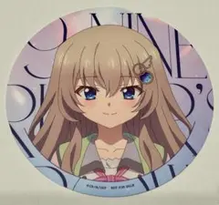 九條都　コースター　A　注文特典　コラボカフェ　9nine アニメナイン