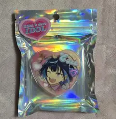 あんスタ エスプリ 冴霧笑主 エス GIRA☆デコ ハート 缶バッジ