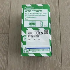 Panasonic WTC 57582W LEDスイッチ 新品 未開封