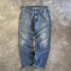 雰囲気⭕️Levi‘s 550 RELAXED FIT 鬼ヒゲ フェード ダメージ