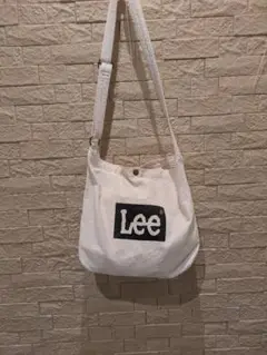 Lee ワンショルダー トートバックバッグ ホワイト