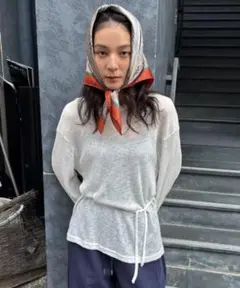FUULLY STUDIO バッグオープンシアールーズトップス