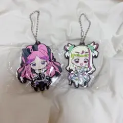 キミとアイドルプリキュアカプセルラバーマスコット2キュアズキューン＆キュアキッス