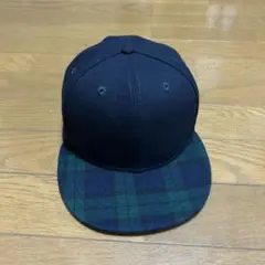 New Era 9FIFTY ネイビー チェックキャップ