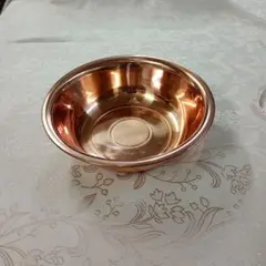 ★ 銅製 洗面器 SOLID COPPER 外径305㎜　no. 005
