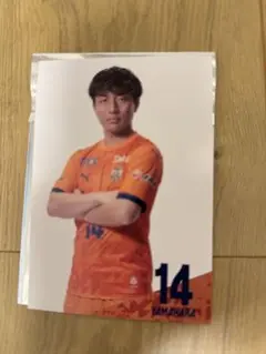 清水エスパルス　山原怜音選手 選手カード　ユニフォーム