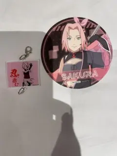 NARUTO 忍びスカウト 繋がるチャーム サクラ 東京タワー コースター