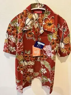 新品 タグ付き sサイズ MANGO HOUSE レディース　かりゆし シャツ