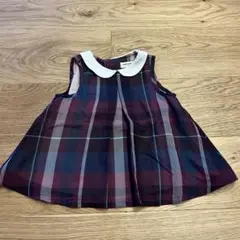 【美品】Sense of Wonder 襟付きノースリーブシャツ 80