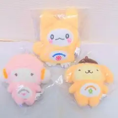 わたしのデコバッグ　マスコット　サンリオ　プリン　はなまるおばけ　こぎみゅん