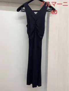 正規 ARMANI COLLEZIONI アルマーニ ワンピース 40 黒