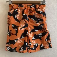 Helly Hansen シャチ柄水着 オレンジ